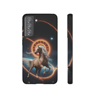 Chinese Zodiac Horse Phone Case for Samsung Galaxy S10–S24 - Designed by Thalia