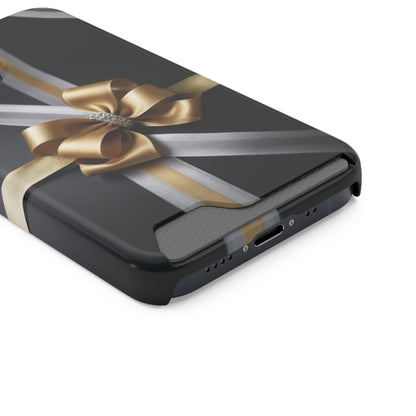 MagSafe Compatible Phone Case With Card Holder Priceless Gift Collection Design 3 - Designed by Thalia