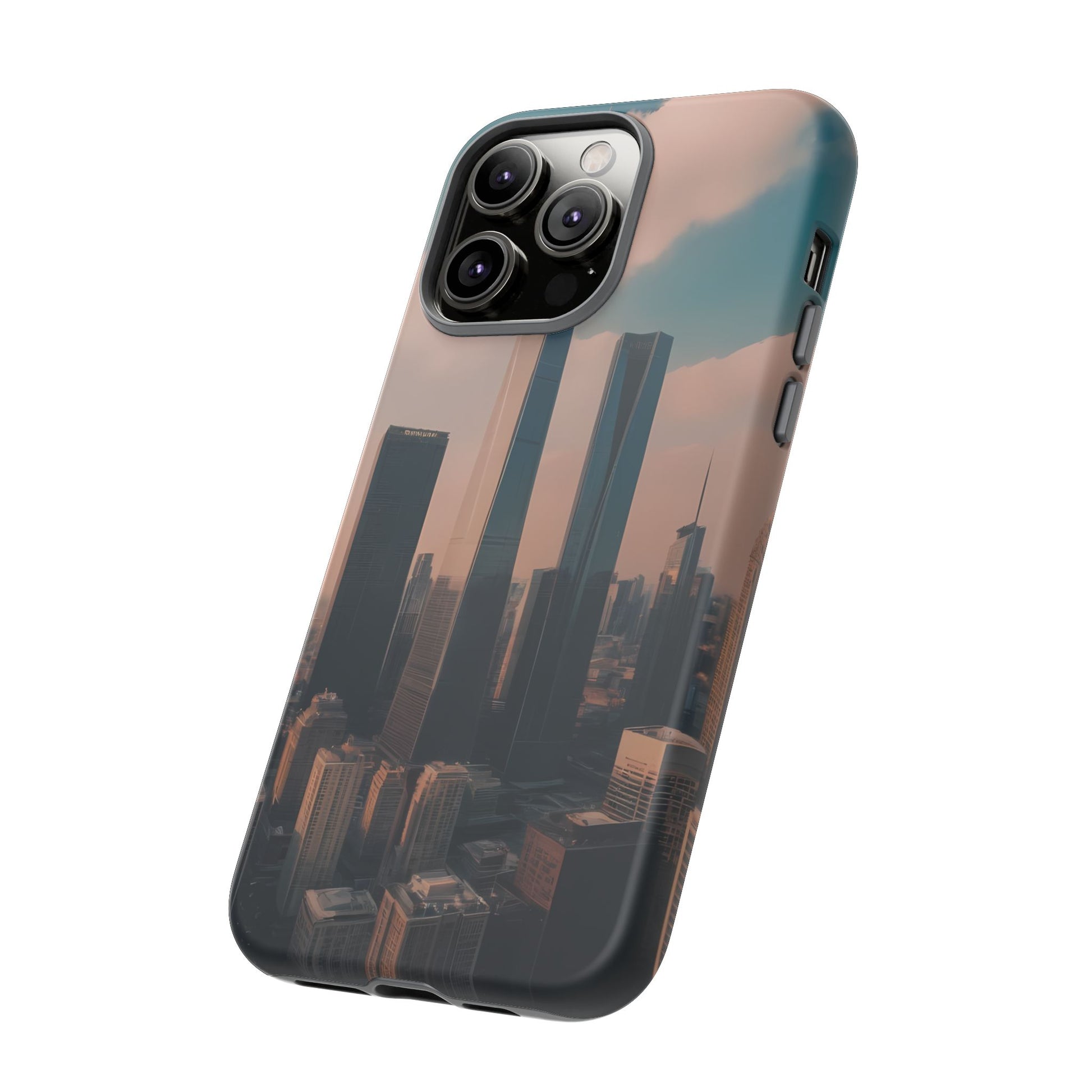 City Skylines Phone Case for iPhone 8–16 Pro Max, iPhone 8 Plus–13 Mini, iPhone XS–XS Max, iPhone 11–14 Pro Max - Designed by Thalia