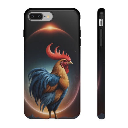 Chinese Zodiac Rooster Custom Phone Case for iPhone 8–16 Pro Max, Pixel 5–8 Pro, Galaxy S10–S24 Ultra - Designed by Thalia