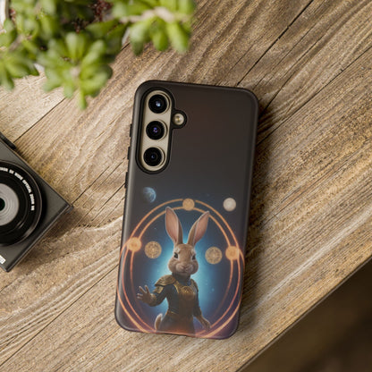 Chinese Zodiac Rabbit Phone Case for Samsung Galaxy S10–S24 - Designed by Thalia