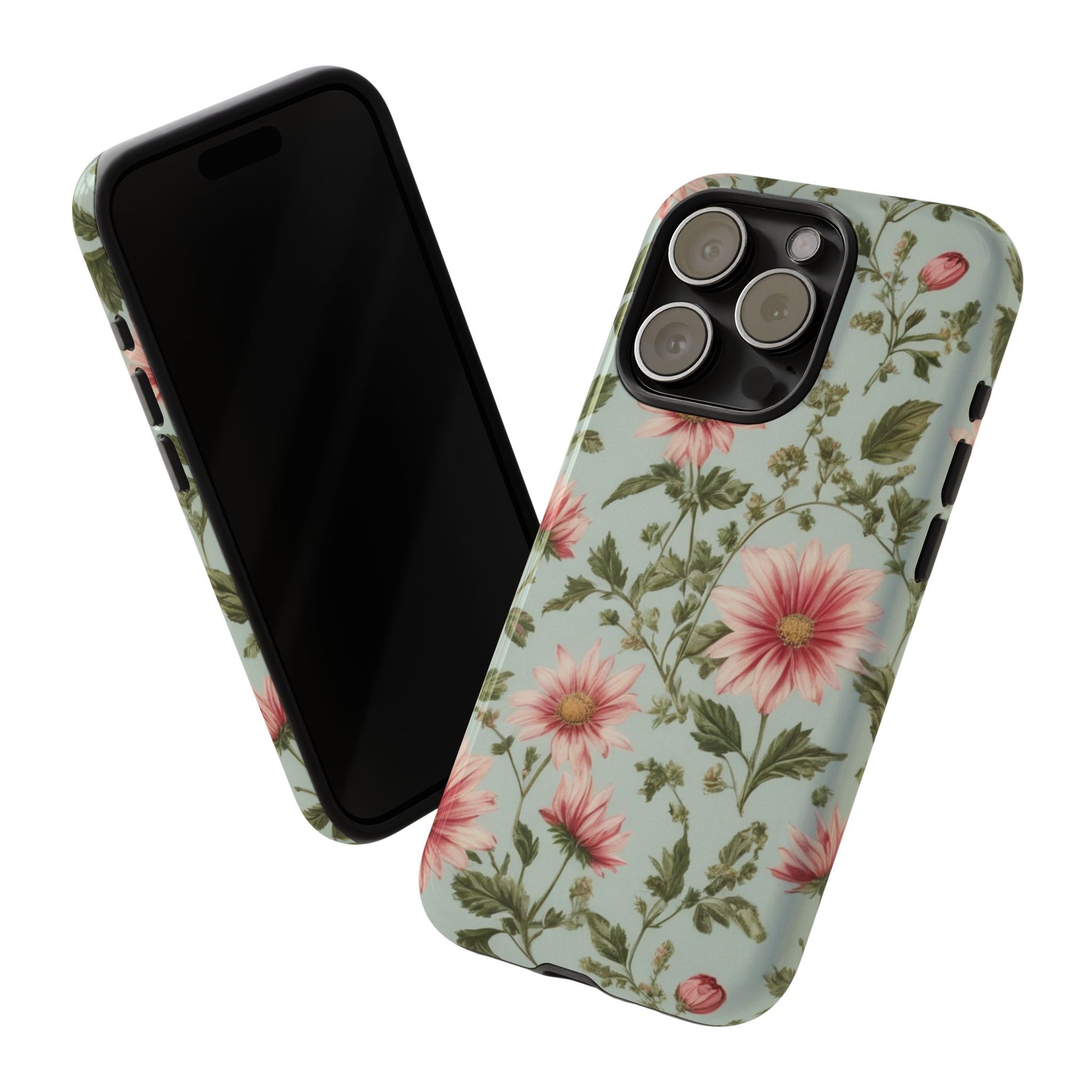 Flower Garden Phone Case for iPhone 8–16 Pro Max, iPhone 8 Plus–13 Mini, iPhone XS–XS Max, iPhone 11–14 Pro Max - Designed by Thalia