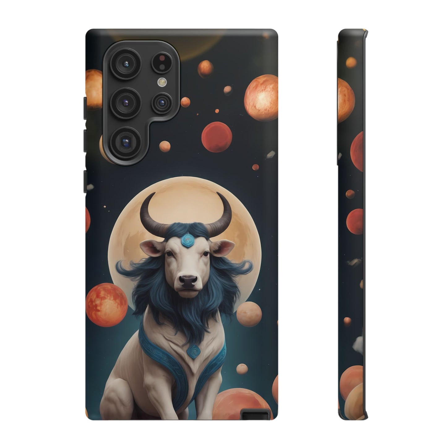 Chinese Zodiac Ox Custom Phone Case for Samsung Galaxy S10–S24 - Designed by Thalia