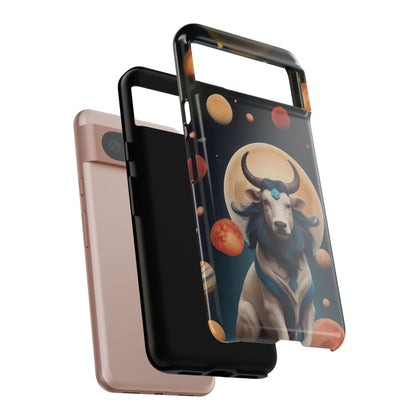 Chinese Zodiac Ox Phone Case for Google Pixel 8 Pro, Pixel 8, Pixel 7, Pixel 6 Pro, Pixel 6, Pixel 5 5G - Designed by Thalia