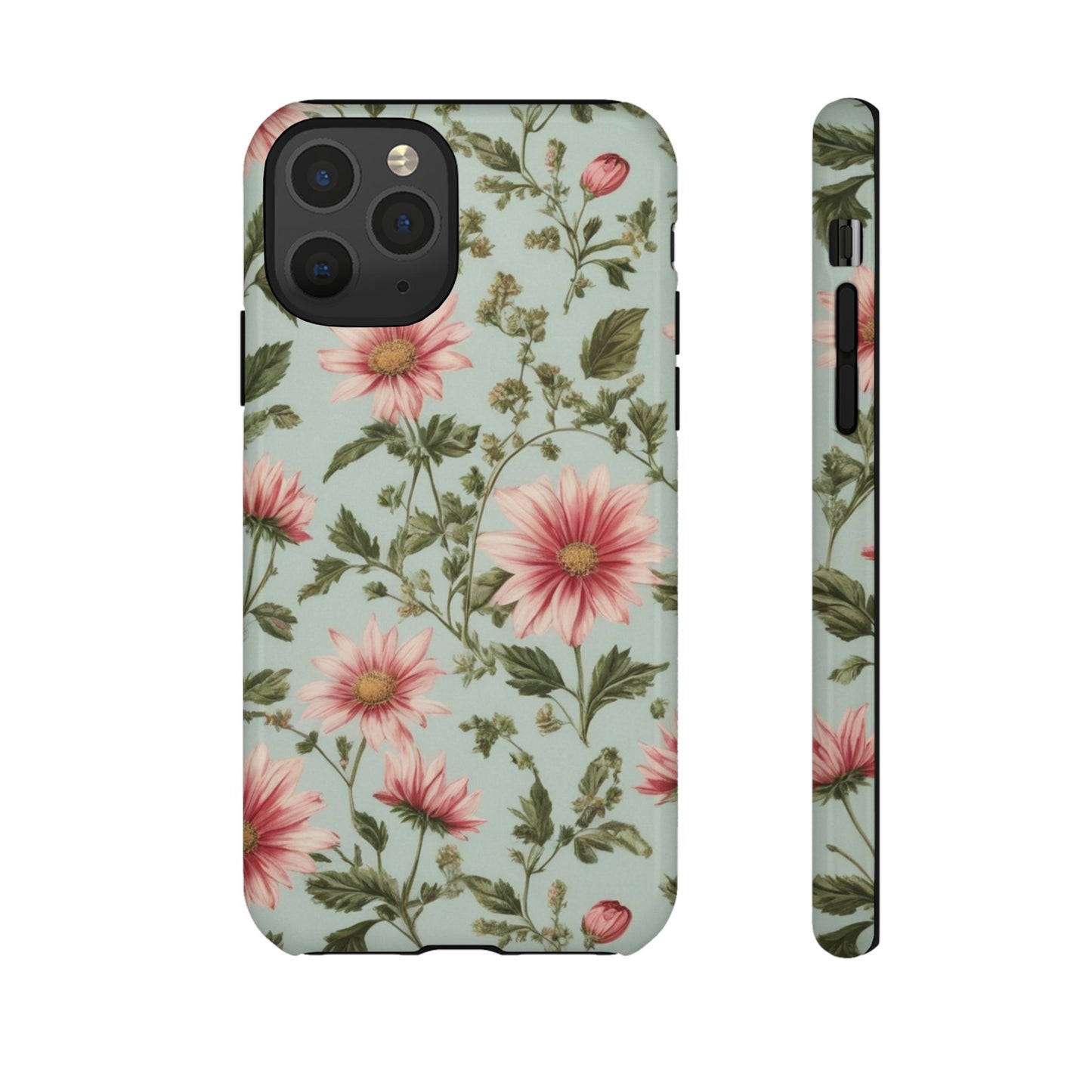 Flower Garden Custom Phone Case for iPhone 8–16 Pro Max, Pixel 5–8 Pro, Galaxy S10–S24 Ultra - Designed by Thalia