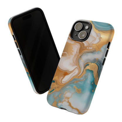 Marble Hues Phone Case for iPhone 8–16 Pro Max, Pixel 5–8 Pro, Galaxy S10–S24 Ultra - Designed by Thalia