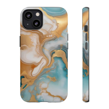 Marble Hues Phone Case for iPhone 8–16 Pro Max, Pixel 5–8 Pro, Galaxy S10–S24 Ultra - Designed by Thalia