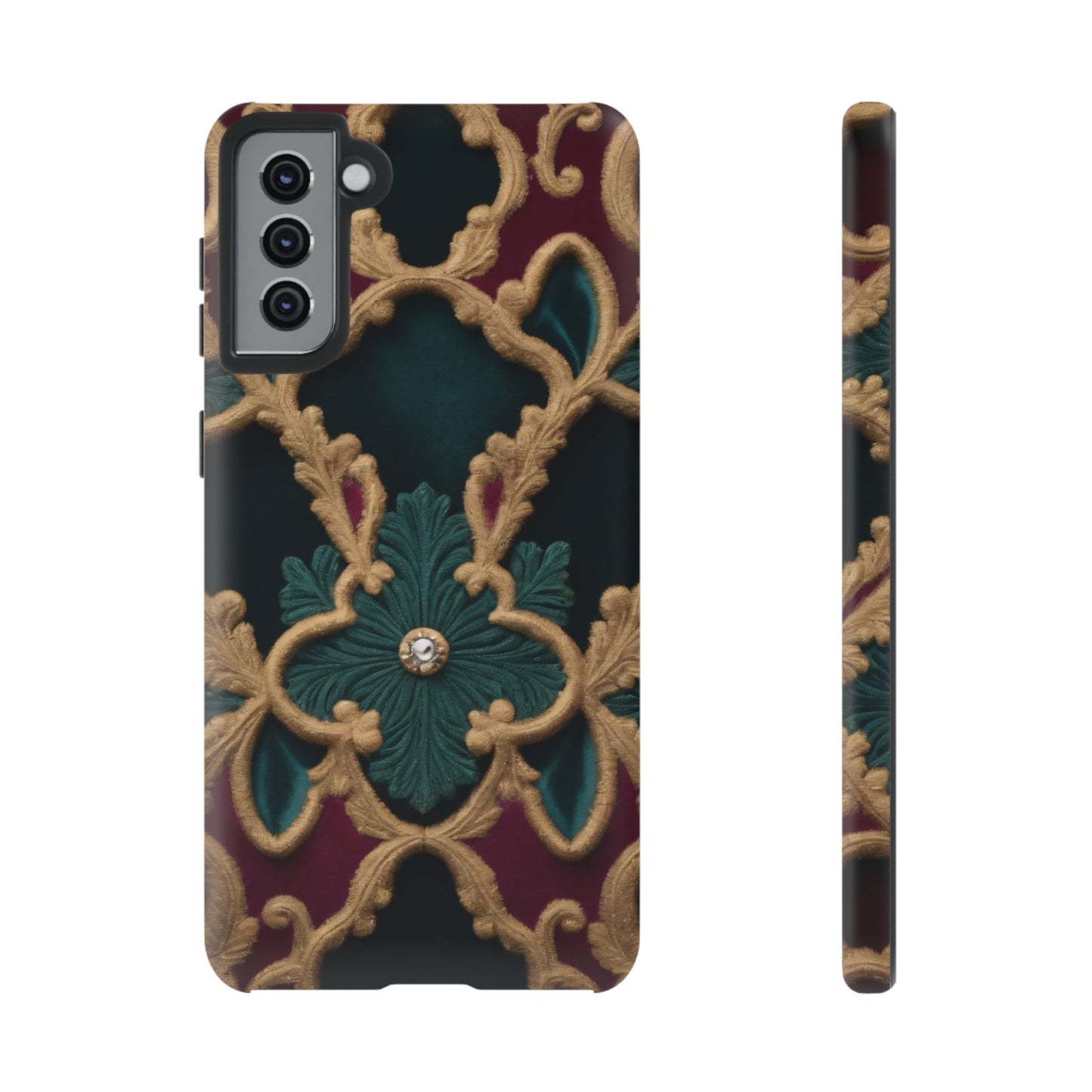 Velvet Luxe Phone Case for iPhone 8–16 Pro Max, Pixel 5–8 Pro, Galaxy S10–S24 Ultra - Designed by Thalia