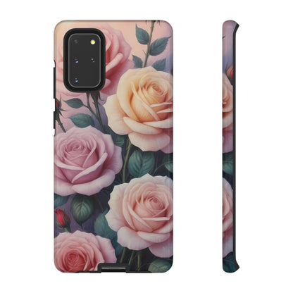 Roses Custom Phone Case for Samsung Galaxy S10–S10 Plus, S20–S20 Ultra, S21, S22, S23, S24 Ultra - Designed by Thalia