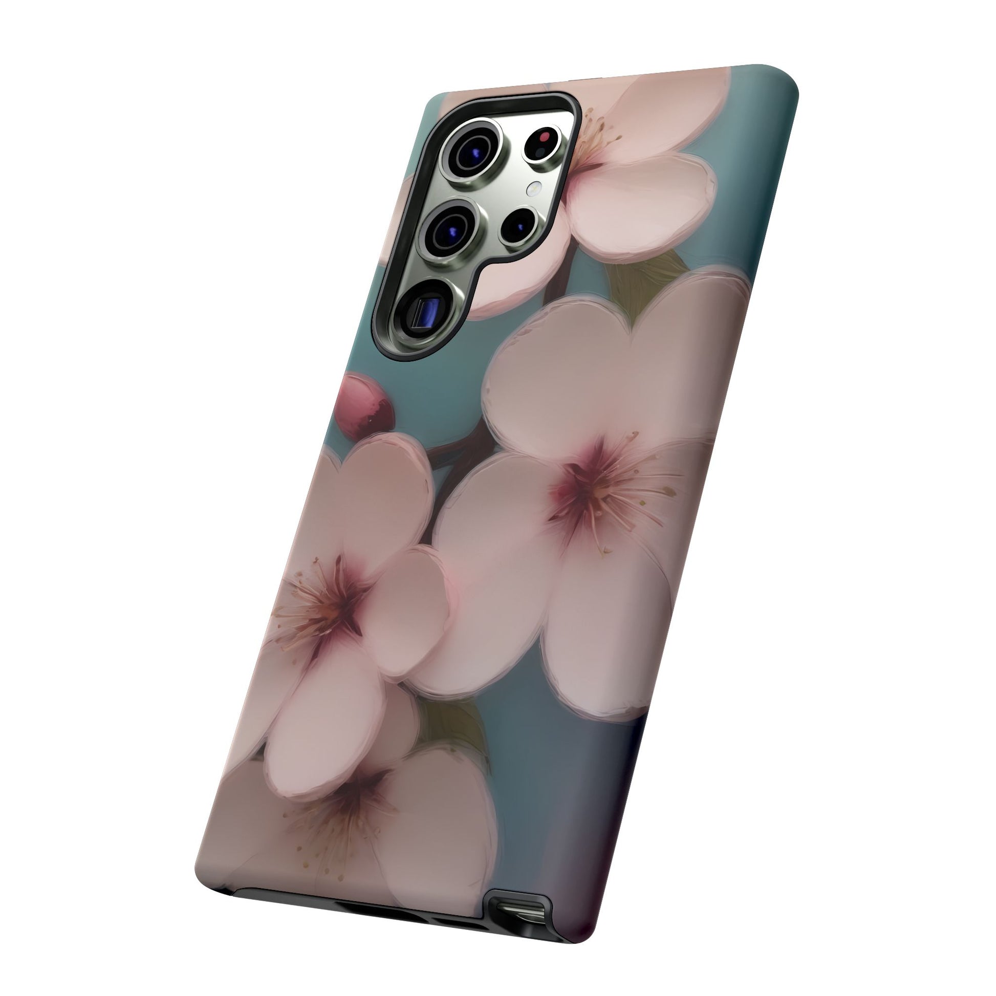 Cherry Blossom Phone Case for Samsung Galaxy S10–S24 - Designed by Thalia