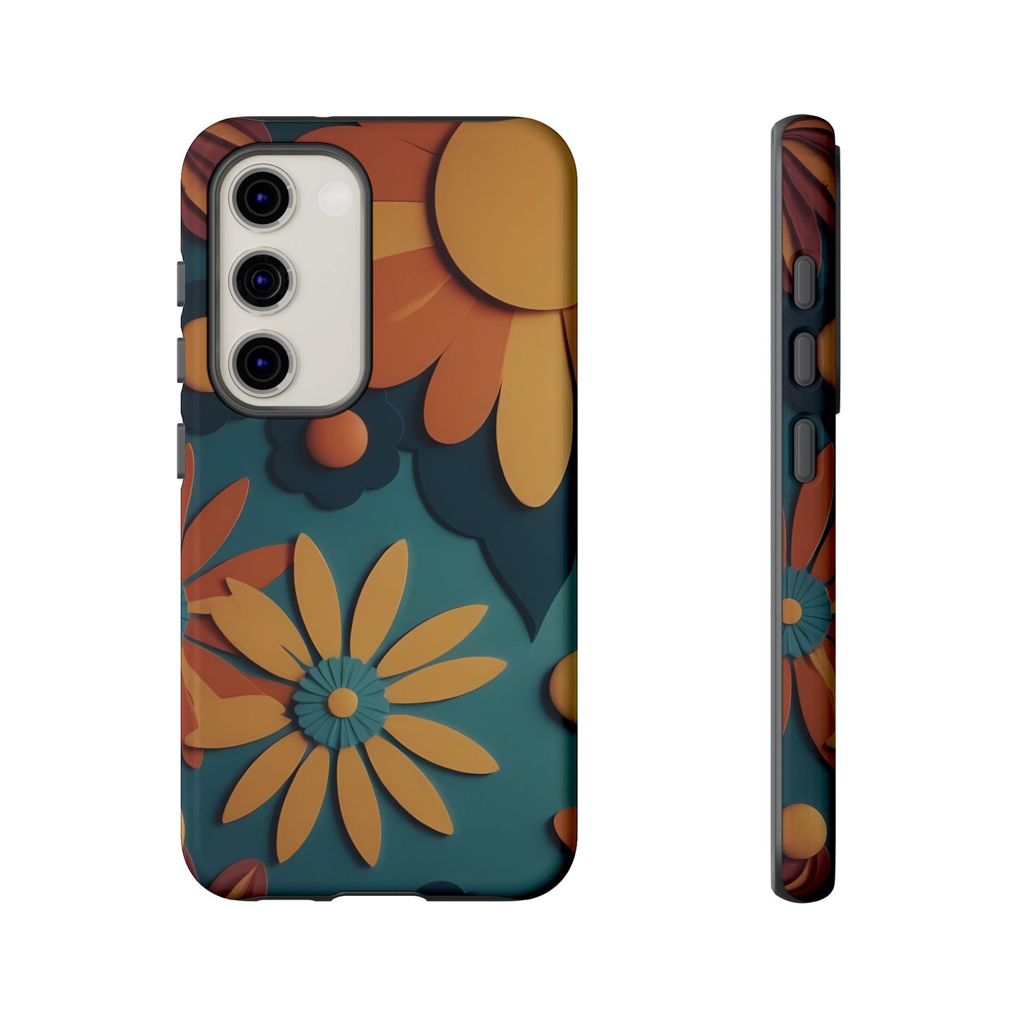 70s Retro Phone Case for iPhone 8–16 Pro Max, Pixel 5–8 Pro, Galaxy S10–S24 Ultra - Designed by Thalia