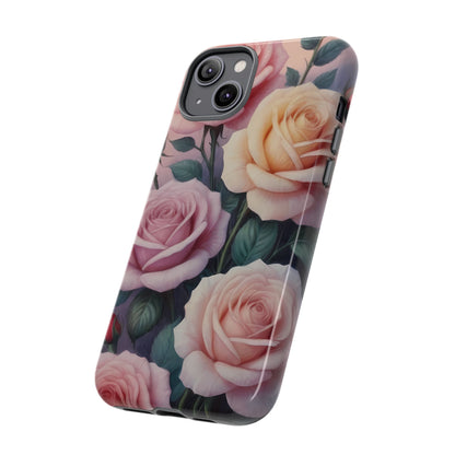 Bloom with Style - Roses Phone Case for iPhone 8–16 Pro Max, Pixel 5–8 Pro, Galaxy S10–S24 Ultra - Designed by Thalia