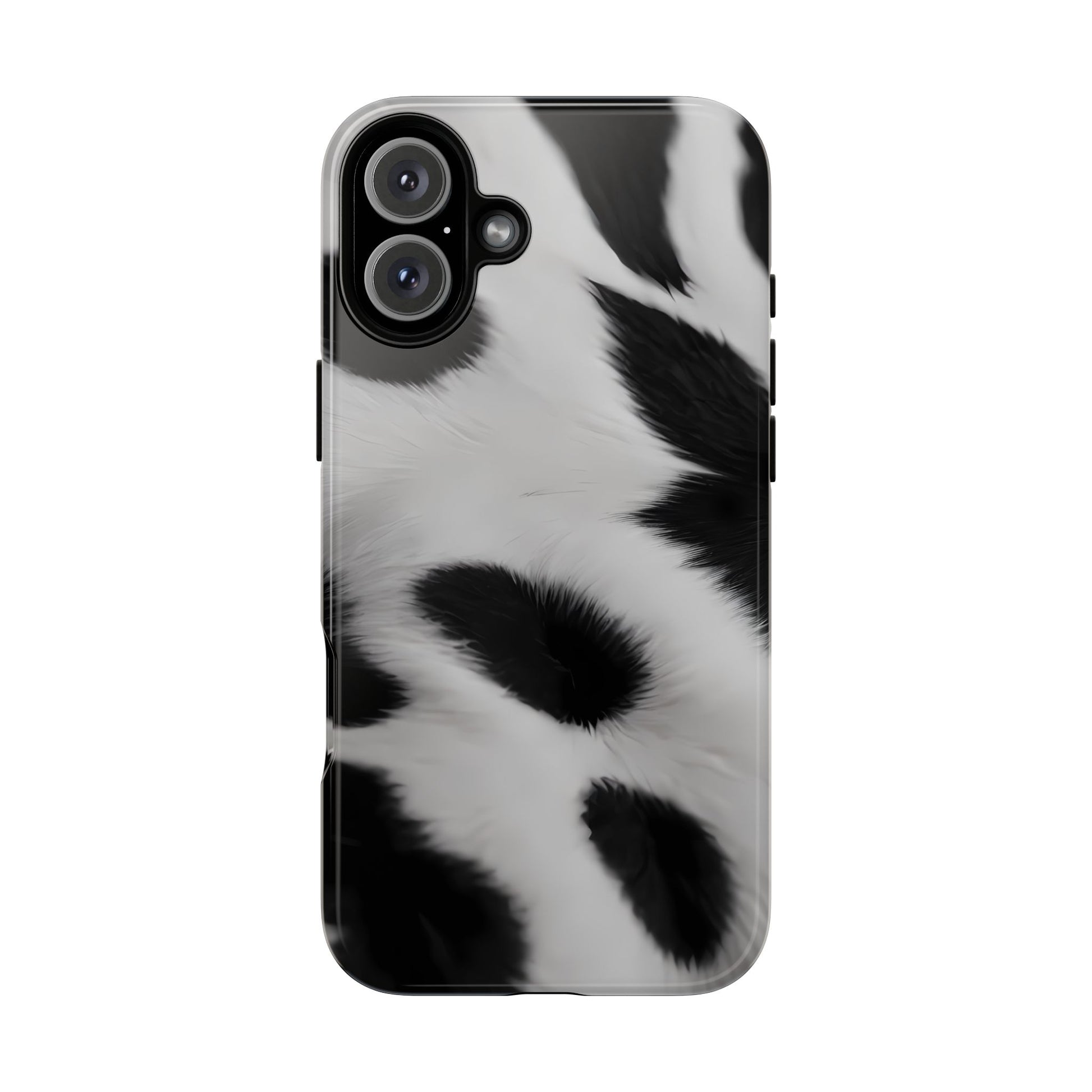 Chic Bovine Elegance Phone Case for iPhone 8–16 Pro Max, Pixel 5–8 Pro, Galaxy S10–S24 Ultra - Designed by Thalia