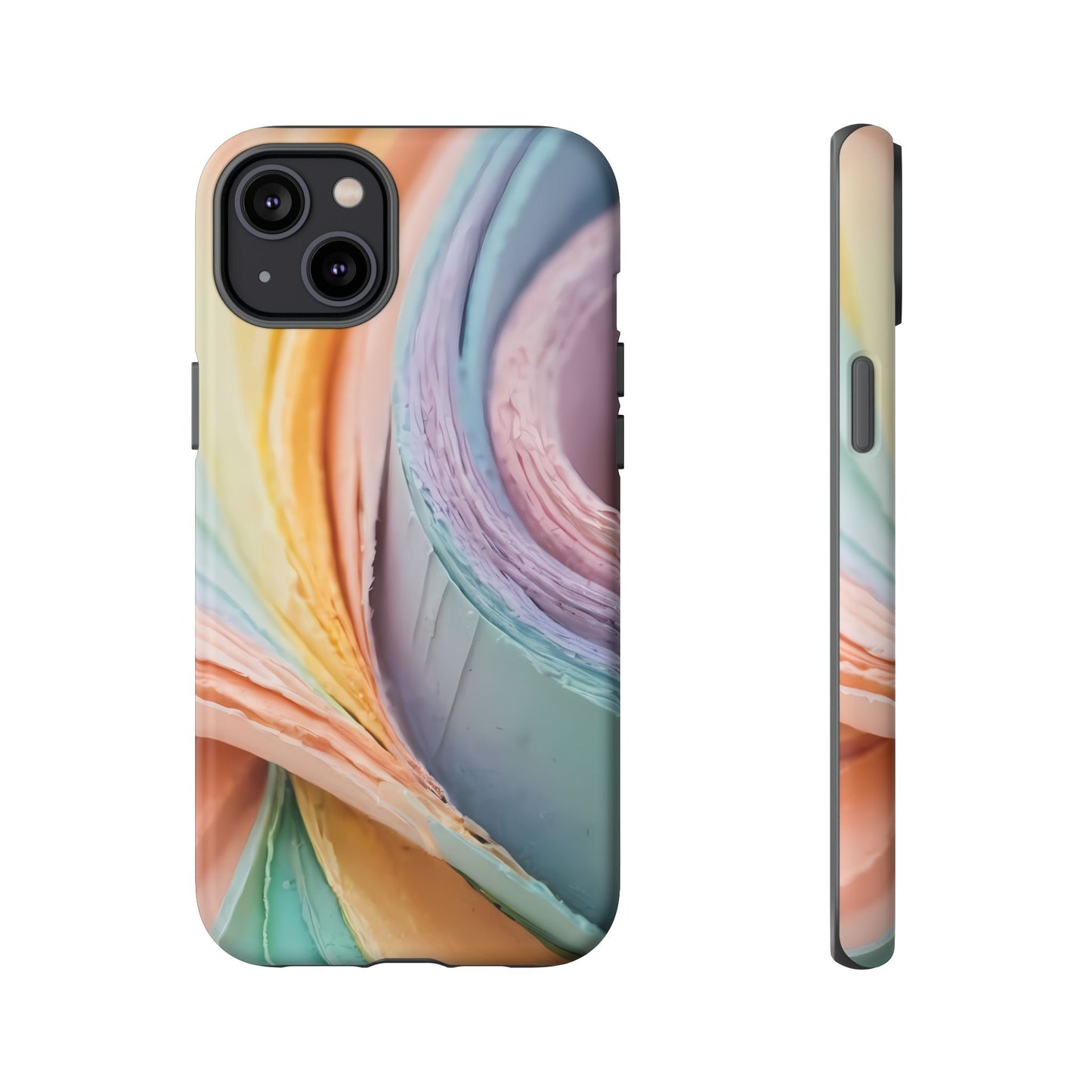 Pastel Perfection Stylish Unique UV Protected Phone Case for iPhone 8–16 Pro Max, iPhone 8 Plus–13 Mini, iPhone XS–XS Max, iPhone 11–14 Pro Max - Designed by Thalia