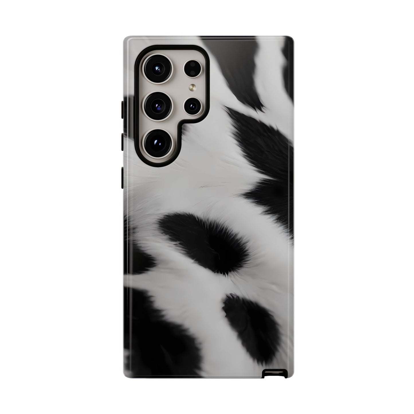 Chic Bovine Elegance Phone Case for iPhone 8–16 Pro Max, Pixel 5–8 Pro, Galaxy S10–S24 Ultra - Designed by Thalia