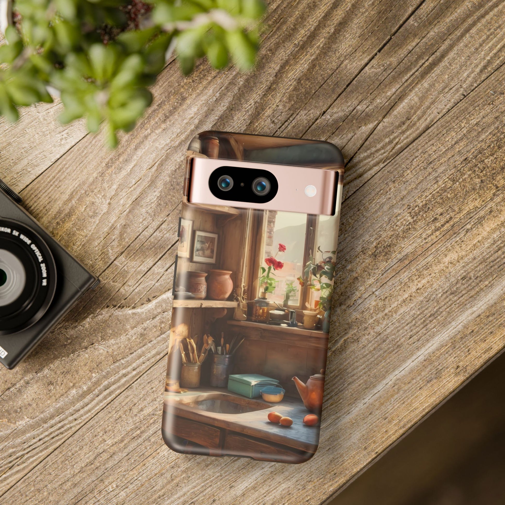 Vintage Vignettes Custom Phone Case for Google Pixel 8–Pixel 8 Pro, Pixel 7, Pixel 6 Pro, Pixel 6, Pixel 5 5G - Designed by Thalia