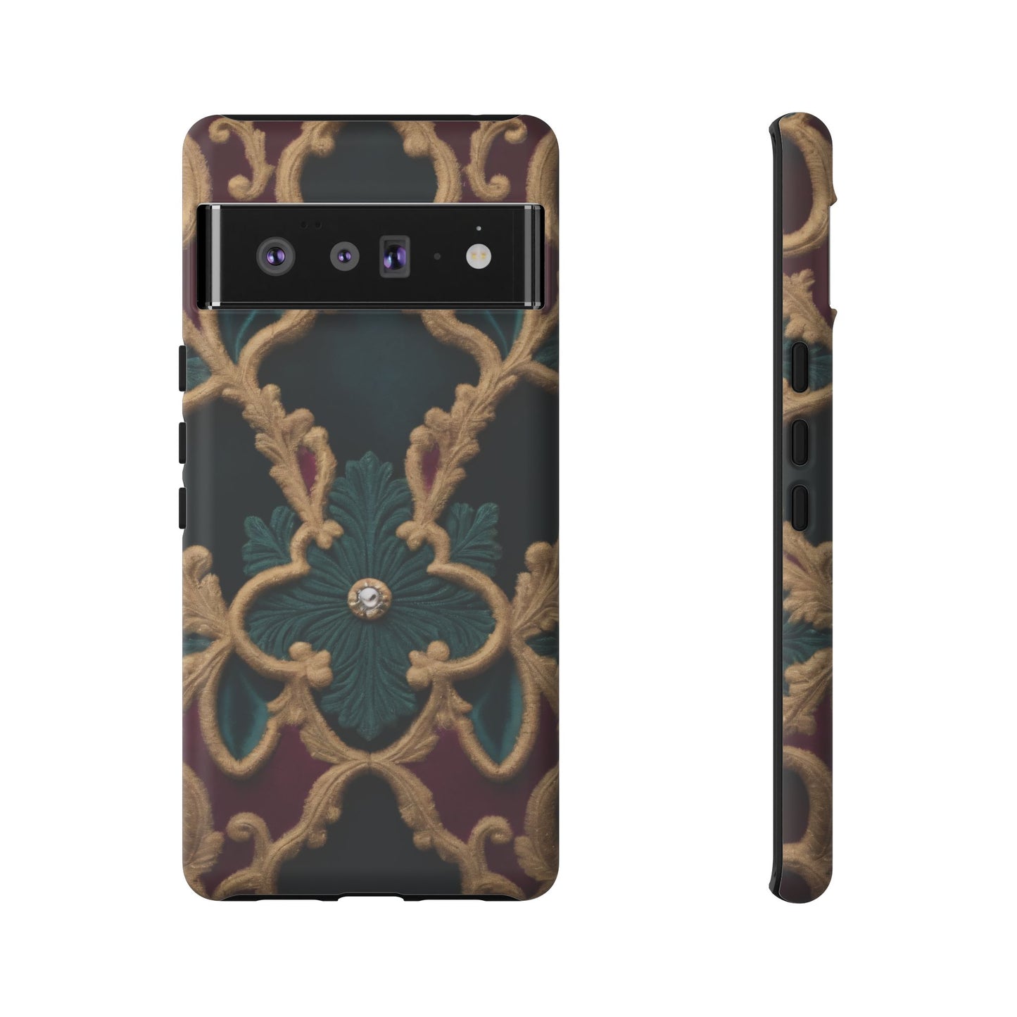 Velvet Luxe Phone Case for iPhone 8–16 Pro Max, Pixel 5–8 Pro, Galaxy S10–S24 Ultra - Designed by Thalia