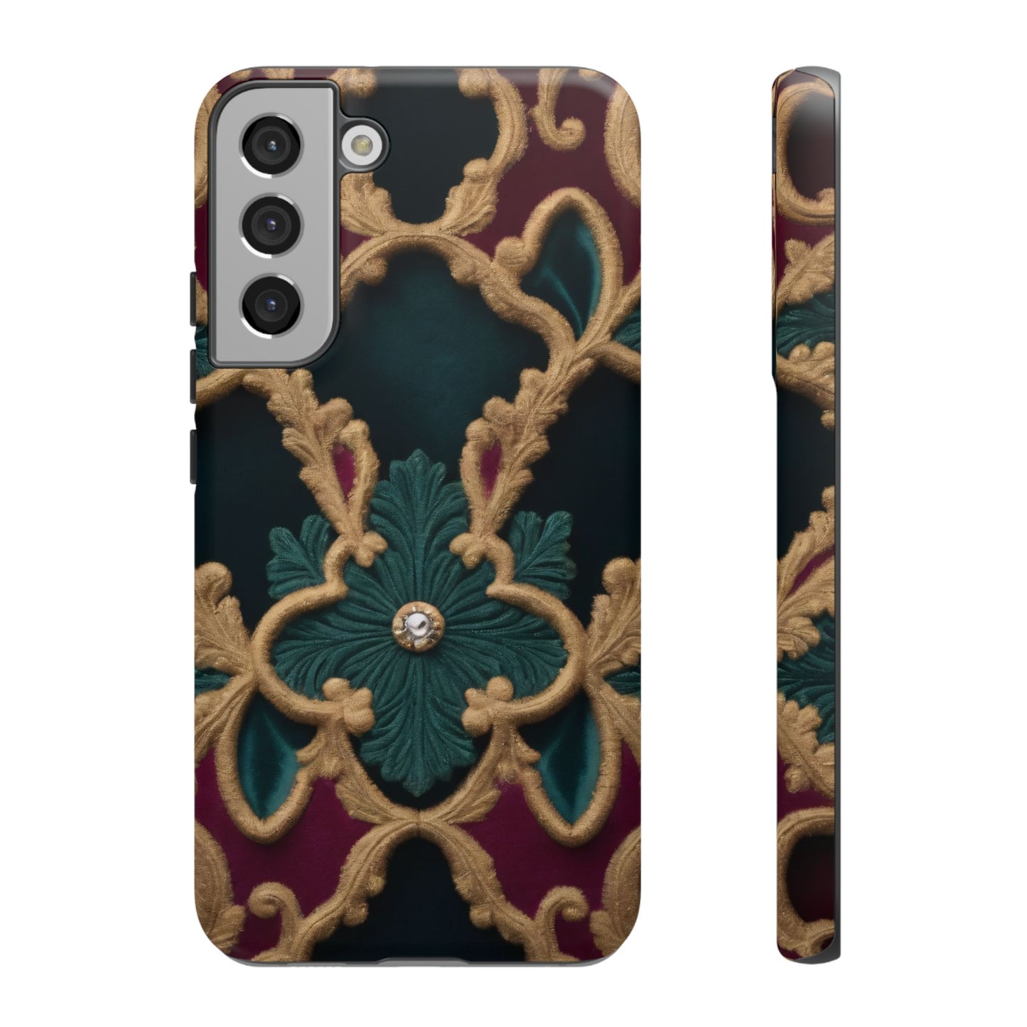 Velvet Luxe Phone Case for iPhone 8–16 Pro Max, Pixel 5–8 Pro, Galaxy S10–S24 Ultra - Designed by Thalia