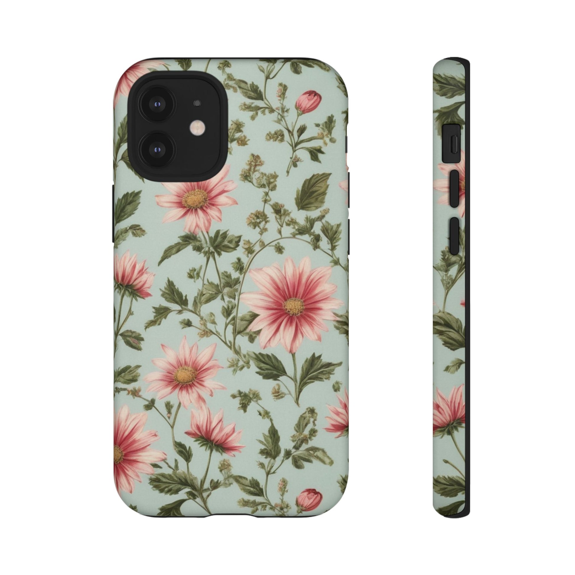 Flower Garden Custom Phone Case for iPhone 8–16 Pro Max, Pixel 5–8 Pro, Galaxy S10–S24 Ultra - Designed by Thalia