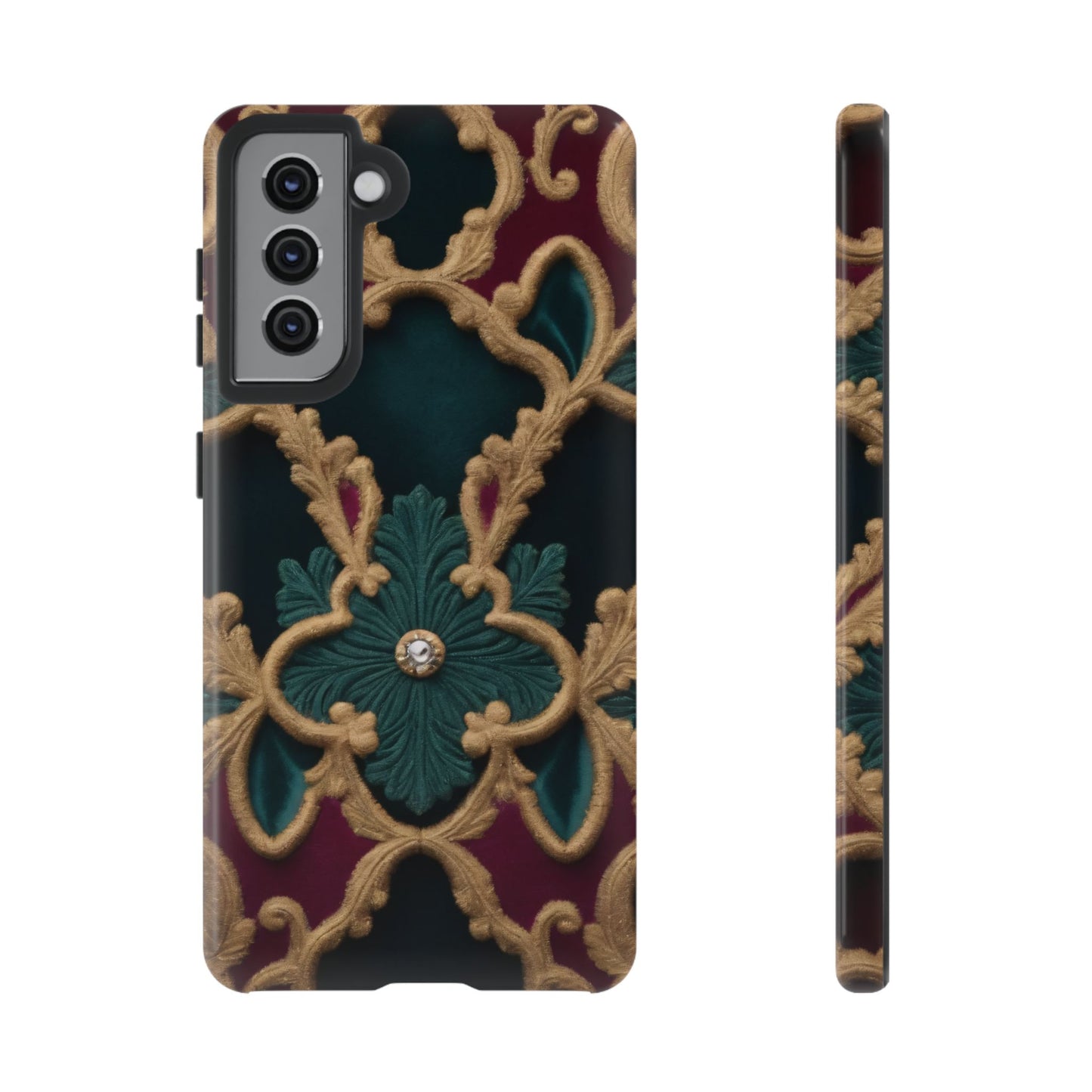 Velvet Luxe Phone Case for iPhone 8–16 Pro Max, Pixel 5–8 Pro, Galaxy S10–S24 Ultra - Designed by Thalia