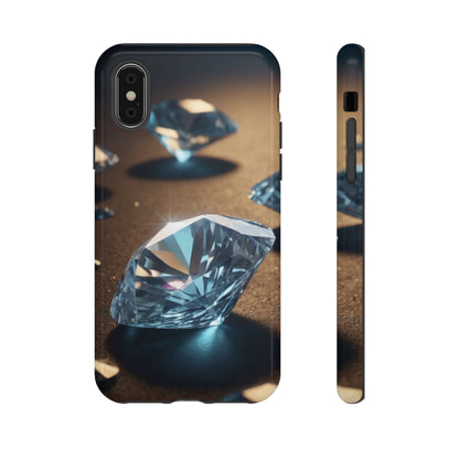 Raining Diamonds Custom, Stylish, Unique & UV protected phone case for Google Pixel, Samsung & iPhone - design for all models - Designed by Thalia