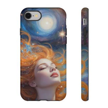 Celestial Dreams Custom Phone Case for iPhone 8–16 Pro Max, iPhone 8 Plus–13 Mini, iPhone XS–XS Max, iPhone 11–14 Pro Max - Designed by Thalia