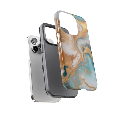 Marble Hues Phone Case for iPhone 8–16 Pro Max, Pixel 5–8 Pro, Galaxy S10–S24 Ultra - Designed by Thalia