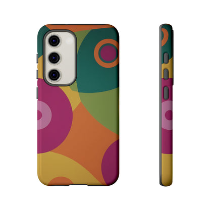 60s Retro Phone Case for iPhone 8–16 Pro Max, Pixel 5–8 Pro, Galaxy S10–S24 Ultra - Designed by Thalia