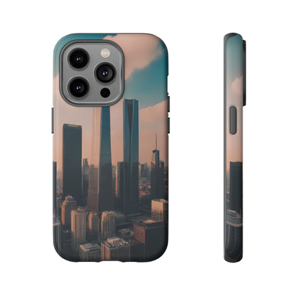 City Skylines Phone Case for iPhone 8–16 Pro Max, iPhone 8 Plus–13 Mini, iPhone XS–XS Max, iPhone 11–14 Pro Max - Designed by Thalia