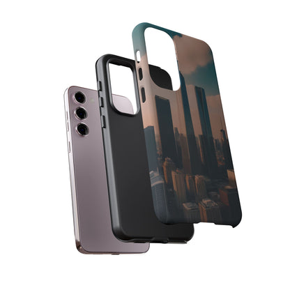 City Skylines Custom Phone Case for Samsung Galaxy S10–S10 Plus, S20–S20 Ultra, S21, S22, S23, S24 Ultra - Designed by Thalia