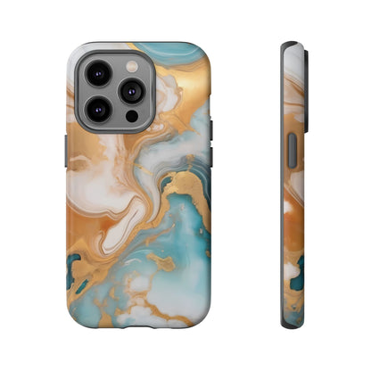 Marble Hues Phone Case for iPhone 8–16 Pro Max, Pixel 5–8 Pro, Galaxy S10–S24 Ultra - Designed by Thalia