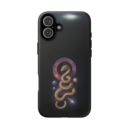 Chinese Zodiac Snake Phone Case for iPhone 8–16 Pro Max, iPhone 8 Plus–13 Mini, iPhone XS–XS Max, iPhone 11–14 Pro Max - Designed by Thalia