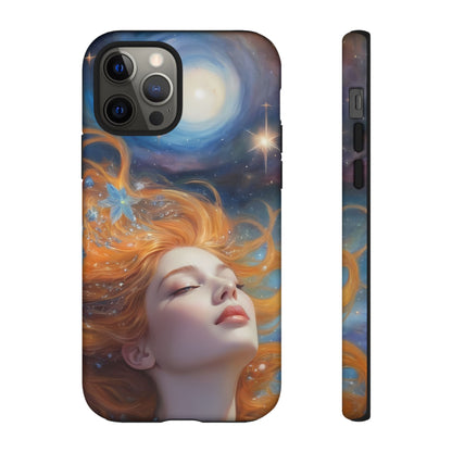 Celestial Dreams Custom Phone Case for iPhone 8–16 Pro Max, iPhone 8 Plus–13 Mini, iPhone XS–XS Max, iPhone 11–14 Pro Max - Designed by Thalia