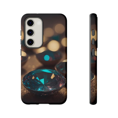 Glamorous Sparkle Custom Phone Case for Samsung Galaxy S10–S10 Plus, S20–S20 Ultra, S21, S22, S23, S24 Ultra - Designed by Thalia