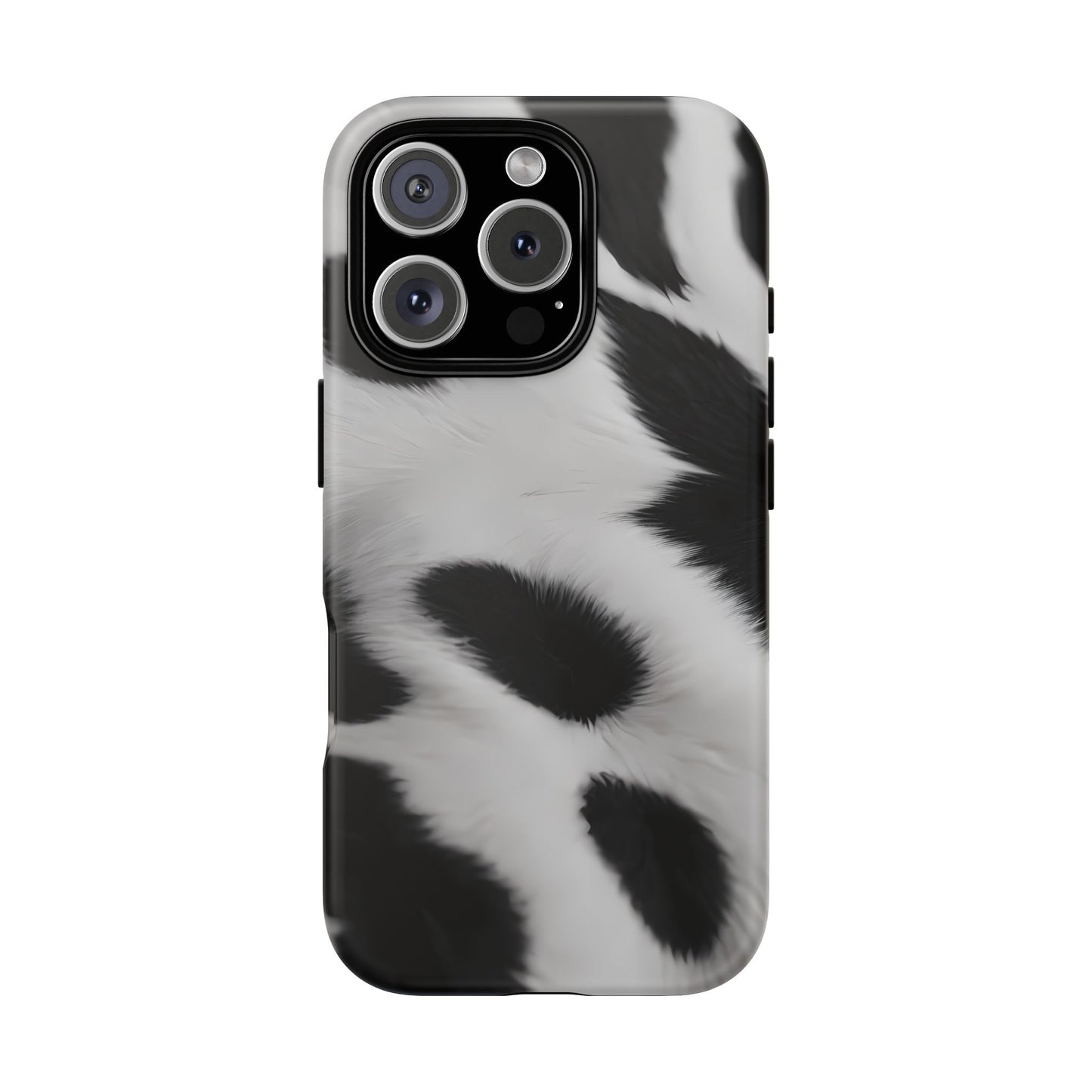 Chic Bovine Elegance Phone Case for iPhone 8–16 Pro Max, Pixel 5–8 Pro, Galaxy S10–S24 Ultra - Designed by Thalia