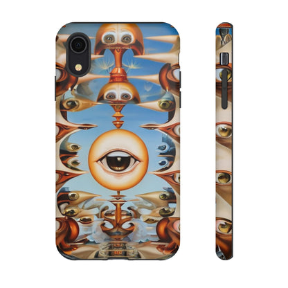 Surreal Suspect Phone Case for iPhone 8–16 Pro Max, Pixel 5–8 Pro, Galaxy S10–S24 Ultra - Designed by Thalia