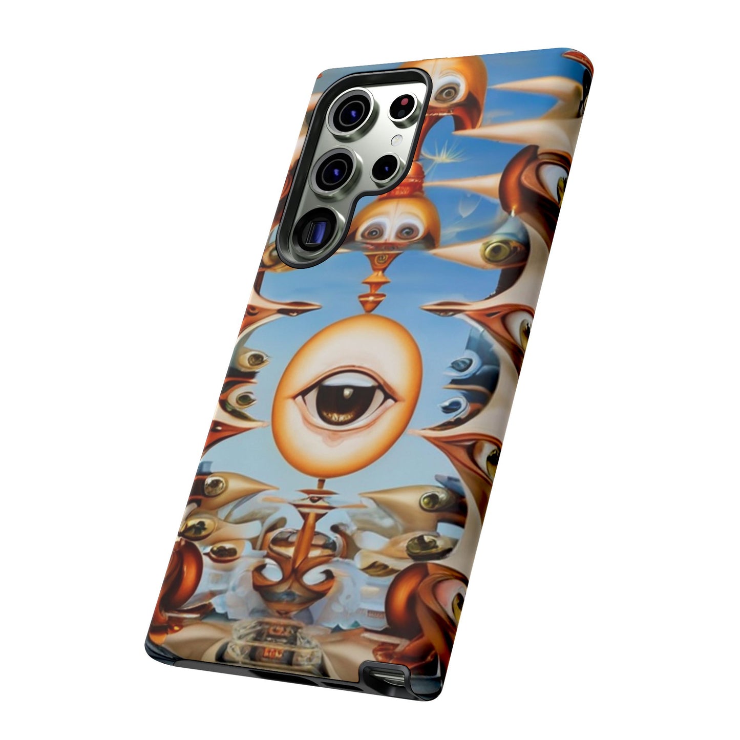 Surreal Suspect Custom Phone Case for Samsung Galaxy S10–S10 Plus, S20–S20 Ultra, S21, S22, S23, S24 Ultra - Designed by Thalia