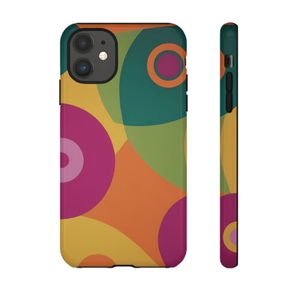 60s Retro Phone Case for iPhone 8–16 Pro Max, Pixel 5–8 Pro, Galaxy S10–S24 Ultra - Designed by Thalia