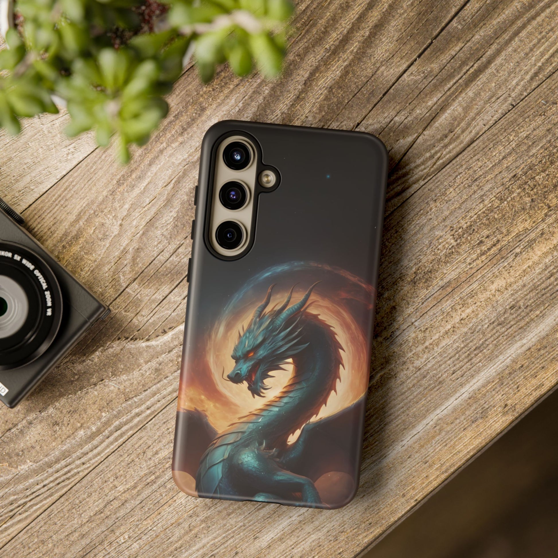 Chinese Zodiac Dragon Phone Case for Samsung Galaxy S10–S24 - Designed by Thalia