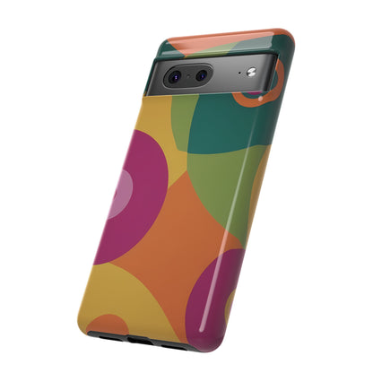 60s Retro Custom Phone Case for Google Pixel 8 Pro, Pixel 8, Pixel 7, Pixel 6 Pro, Pixel 6, Pixel 5 5G - Designed by Thalia