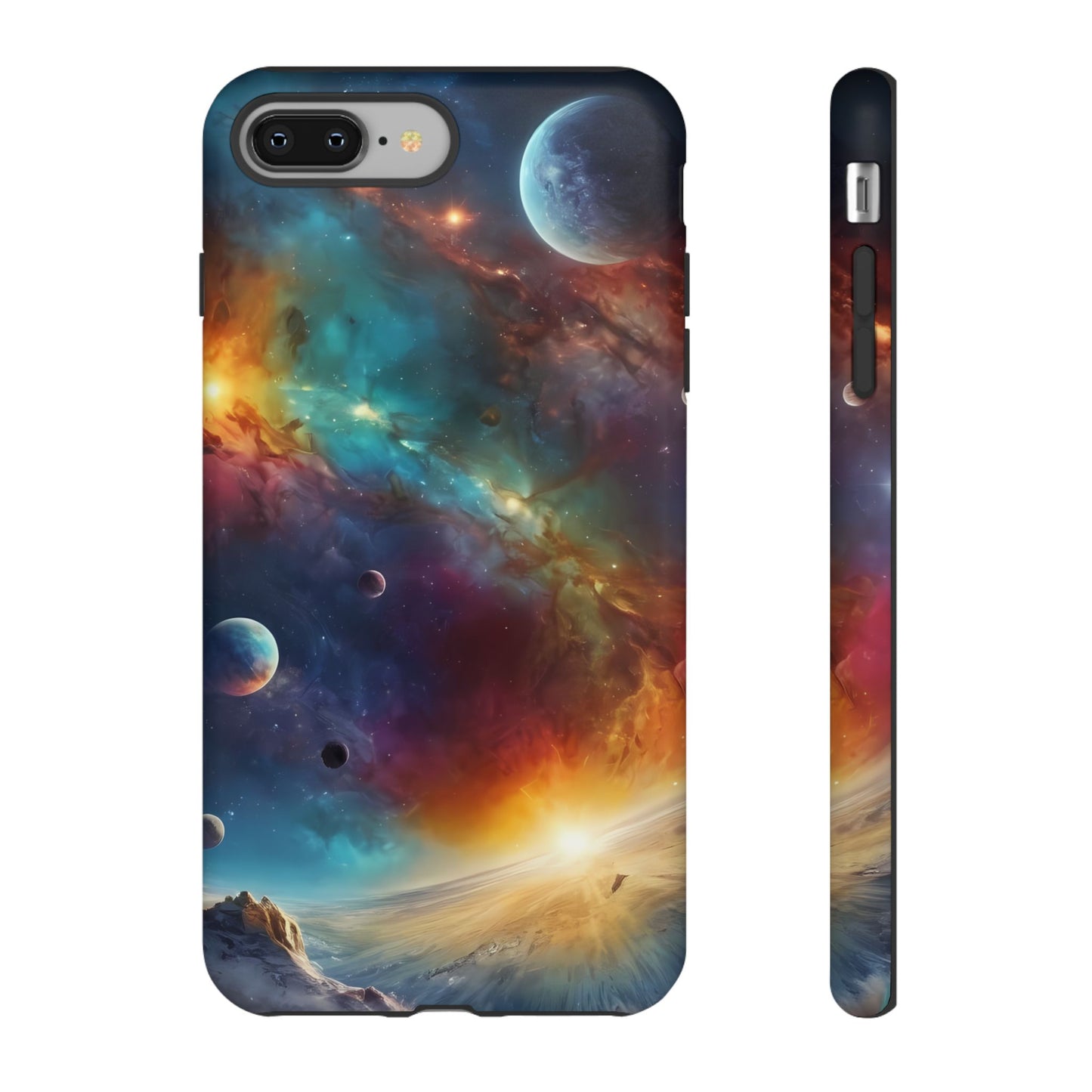 Cosmic Voyage Phone Case for iPhone 8–16 Pro Max, Pixel 5–8 Pro, Galaxy S10–S24 Ultra - Designed by Thalia