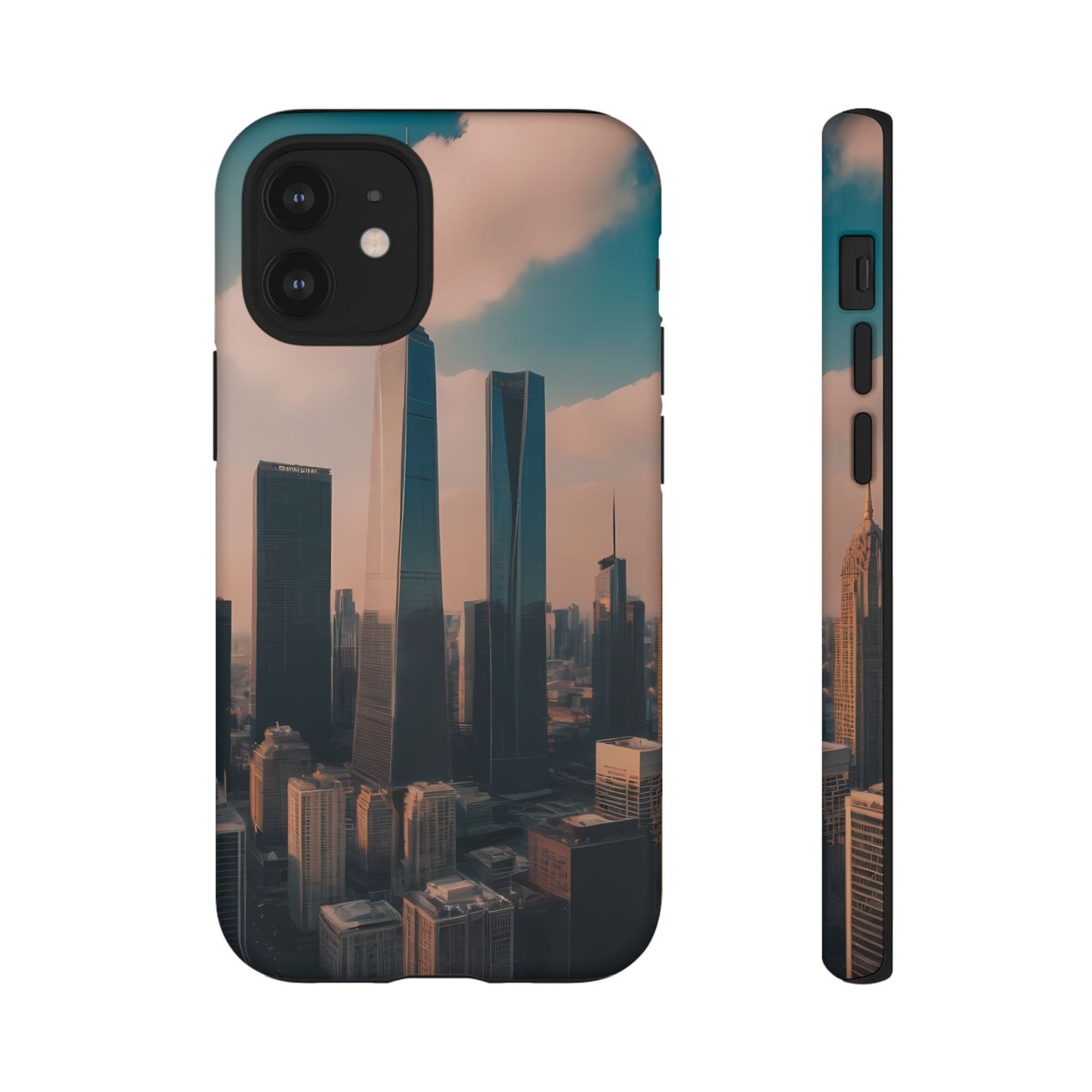 City Skylines Phone Case for iPhone 8–16 Pro Max, iPhone 8 Plus–13 Mini, iPhone XS–XS Max, iPhone 11–14 Pro Max - Designed by Thalia