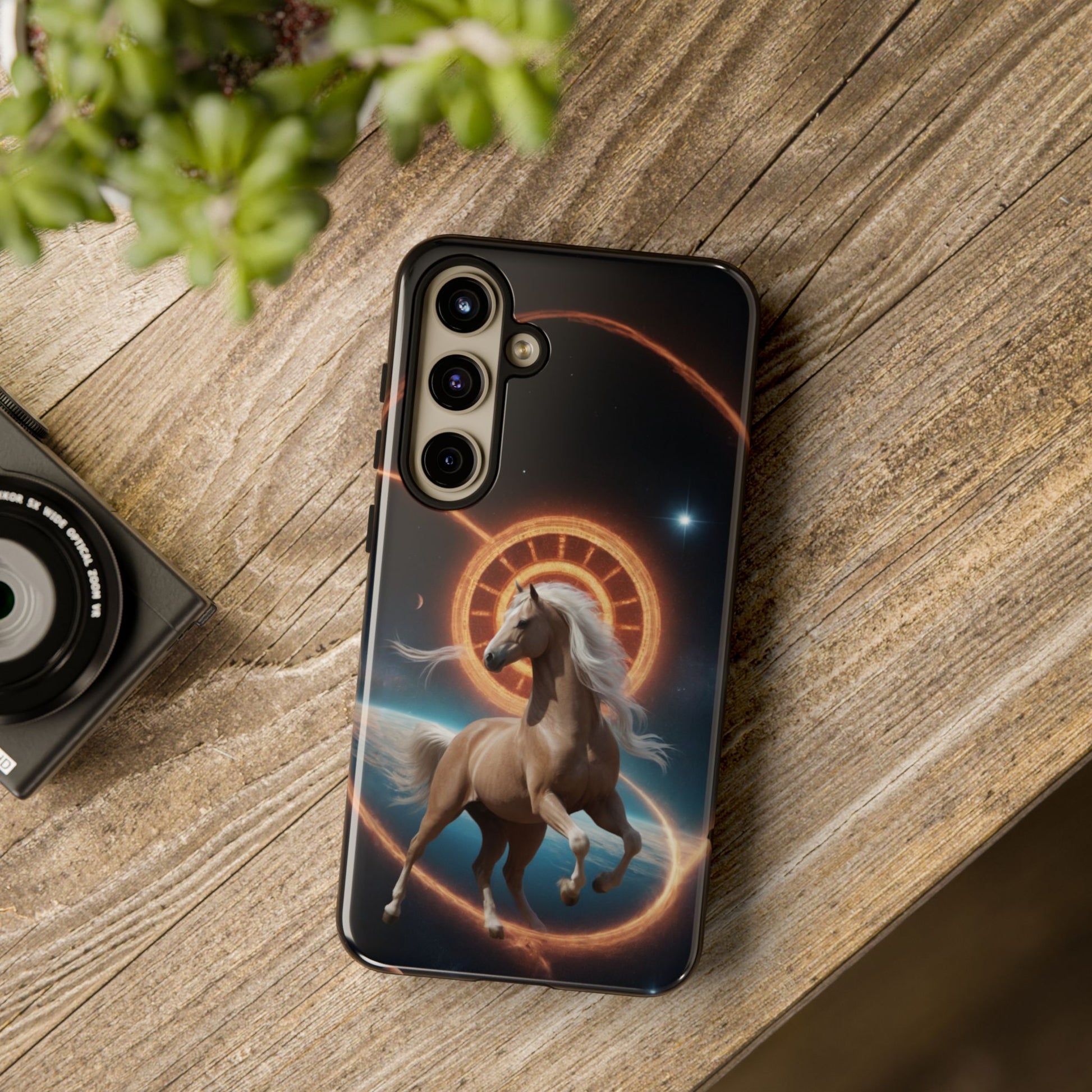 Chinese Zodiac Horse Phone Case for Samsung Galaxy S10–S24 - Designed by Thalia