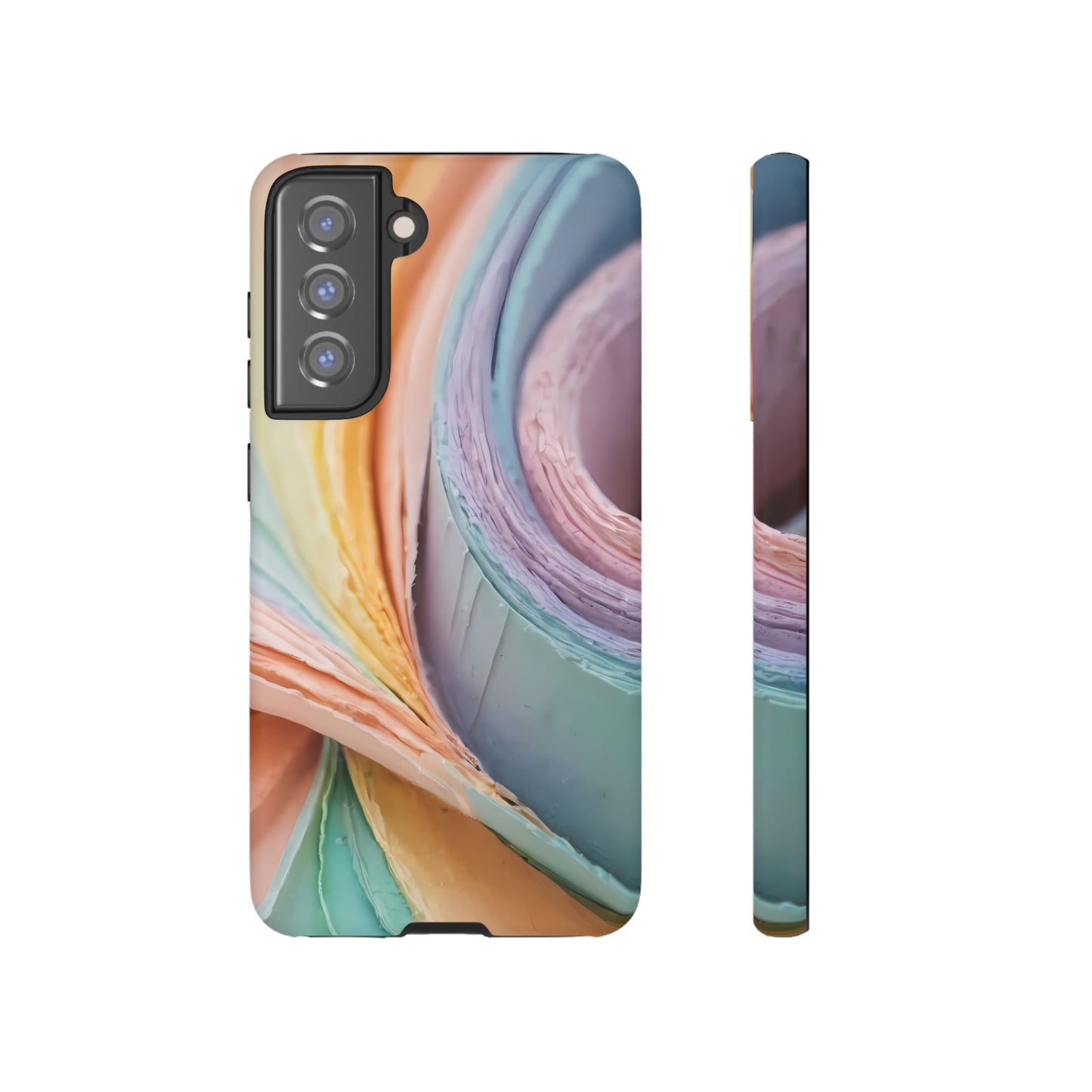 Pastel Perfection Custom Phone Case for Samsung Galaxy S10–S10 Plus, S20–S20 Ultra, S21, S22, S23, S24 Ultra - Designed by Thalia