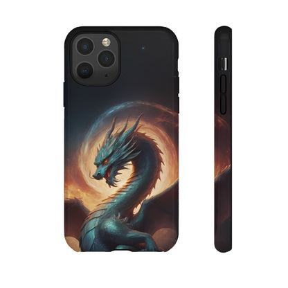 Chinese Zodiac Dragon Phone Case for iPhone 8–16 Pro Max, Pixel 5–8 Pro, Galaxy S10–S24 Ultra - Designed by Thalia