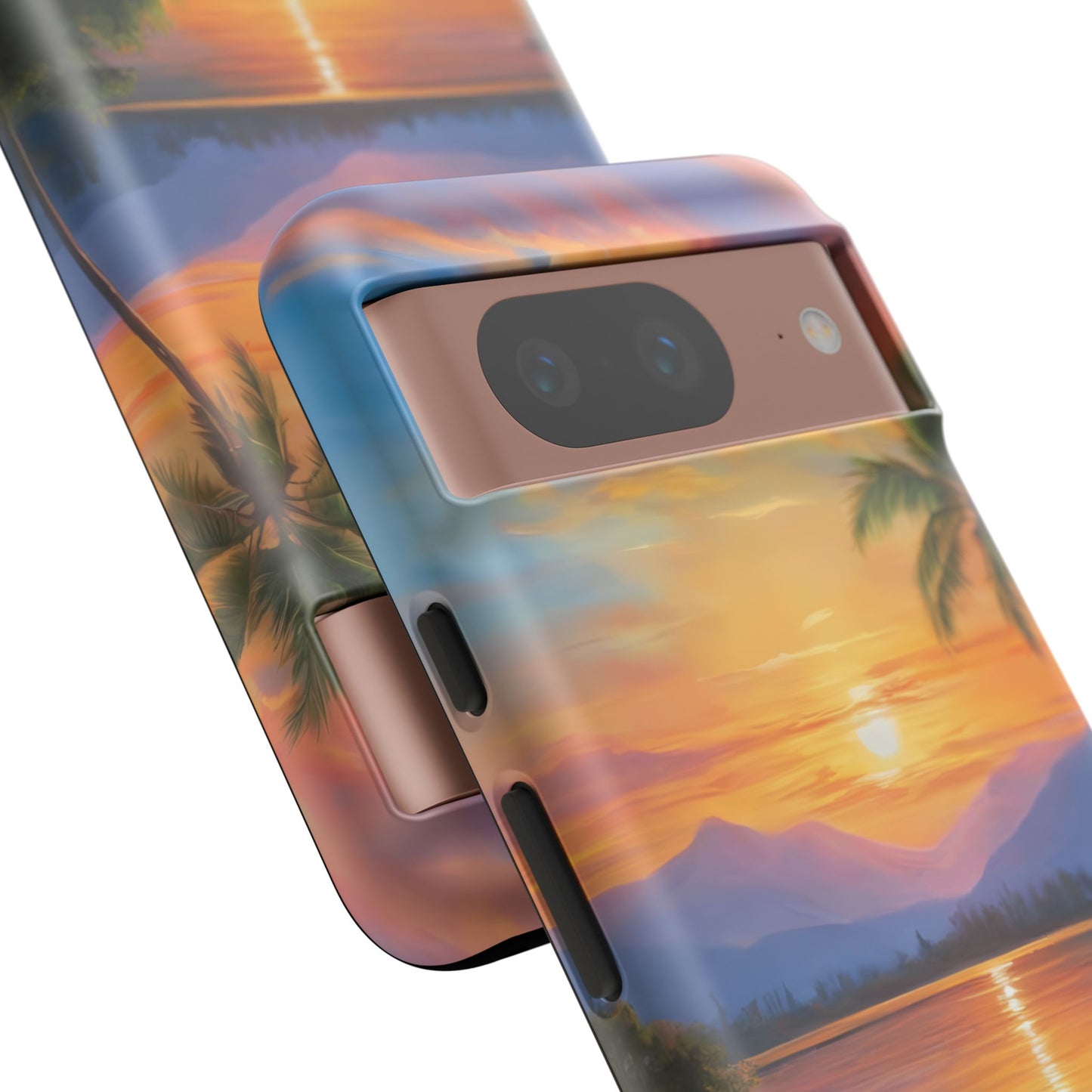 Sunset Serenade Phone Case for Google Pixel 8–Pixel 8 Pro, Pixel 7, Pixel 6 Pro, Pixel 6, Pixel 5 5G - Designed by Thalia