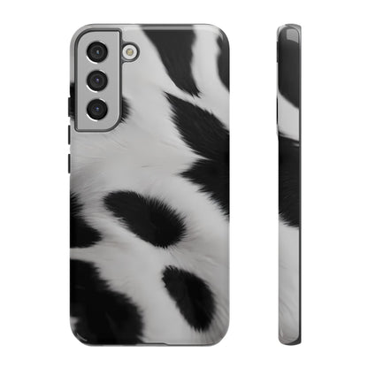 Chic Bovine Elegance Phone Case for iPhone 8–16 Pro Max, Pixel 5–8 Pro, Galaxy S10–S24 Ultra - Designed by Thalia