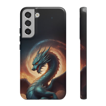 Chinese Zodiac Dragon Phone Case for iPhone 8–16 Pro Max, Pixel 5–8 Pro, Galaxy S10–S24 Ultra - Designed by Thalia