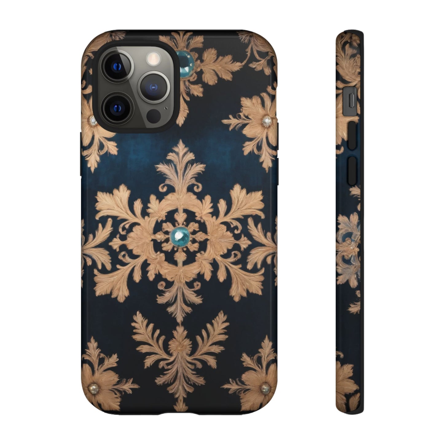 Velour Prestige Phone Case for iPhone 8–16 Pro Max, Pixel 5–8 Pro, Galaxy S10–S24 Ultra - Designed by Thalia