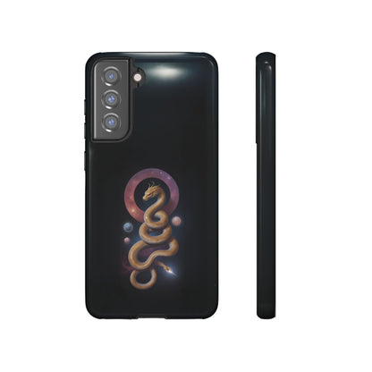 Chinese Zodiac Snake Phone Case for Samsung Galaxy S10–S24 - Designed by Thalia